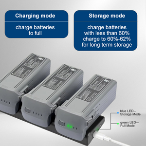 Nhiều nhanh chóng sạc 65 Wát không khí 3 sạc Hub cho DJI Drone pin thông minh Power Adapter - Product Image 2