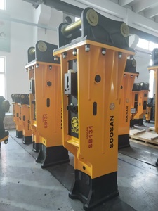 Shandong Factory Soosan SB131 Silenced Hydraulic Breaker | 165mm Diameter <b>Chisel</b> | <b>Powerful</b> Rock Hammer for 30-45T Excavators - Product Image 2
