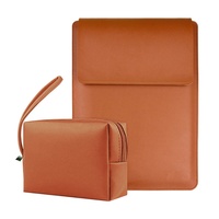 Laptop-Hülle 13-13,5 Zoll Langlebige Wasserdichte Umweltfreundliche Stoßfeste Tasche für MacBook Air Pro & 12,9 iPad Pro mit Polyester-Futter