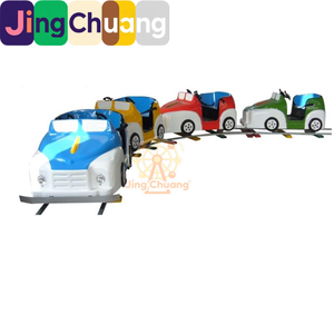 Tren de Pista Giratoria Multisección de Fibra de Vidrio, Nuevo Estilo 2025, Equipo de Diversión para Niños, Puestos Infantiles Plaza - Product Image 5