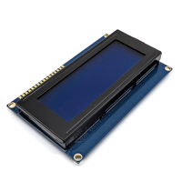 Layar LCD204 WJ204A Maijing STN dengan Lampu Latar LED, Resolusi 20x4, Kecerahan 300cd/m, Suhu Operasi -20 hingga 70°C, Pemasangan SMD