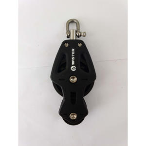 Polea de Rodamiento Simple/Giratoria/Extensible Master BP-0619F, Diámetro de la Rueda 60 mm, Diámetro del Cable 12 mm, Herraje Marino - Product Image 2