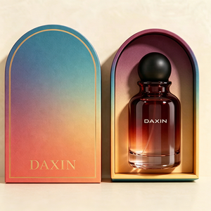 Emballage de parfum personnalisé, flacon de parfum en verre à <span class=keywords><strong>d</strong></span>égradé de couleur, 30 ml, 50 ml, 100 ml, flacon de parfum à vaporisation fine avec bouchon noir mat - Product Image 3