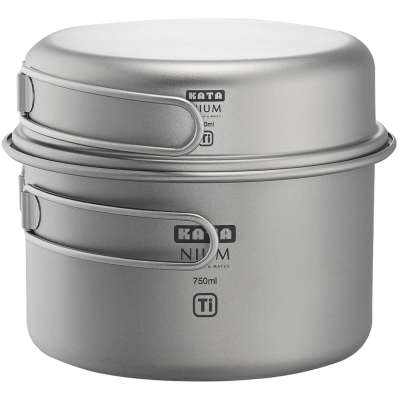 750ml 850ml Ultralight Pure Titanium Camping