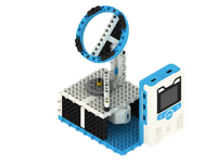 My Robot Time, Kit de Robot de Codificación STEM, Programación por Bloques, Control por Voz con IA, Juguete Educativo de Robótica Compatible con Bloques de Construcción