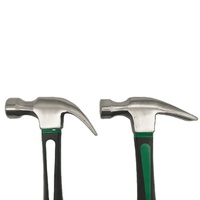 Marteau à griffes multifonctionnel avec poignée antidérapante et amortissante pour le travail du bois et la construction
