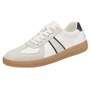 Chaussures de skate vintage allemandes pour hommes 2023, en cuir de vachette multicouche, coutures renforcées, semelle en caoutchouc, respirantes, résistantes à l'usure, automne - Product Image 5