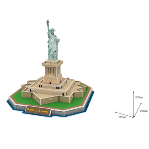 ของเล่นการ์ตูนสำหรับ5ถึง7ปีรูปปั้นของเสรีภาพเพื่อการศึกษา3D - Product Image 2