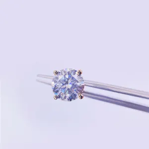 Vvs Moissanite Sieraden Pass Diamond Selector Klassieke Super Witte Kleur Diamanten Oorbellen S925 Stud Oorbellen Moissanite Oorbellen