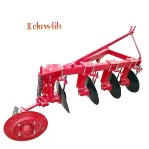 Landbouwwerktuigen Lopen 50hp Farm Tractor 3 Bodem 3 Frow Power Tiller 32-Disc Mechanische Offset Schijf Ploeg Te Koop