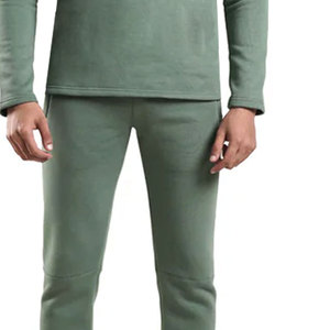 Chándal al por mayor para hombre, liso, con media cremallera, personalizable, de manga larga, cuello alto, corte regular, para invierno - Product Image 4