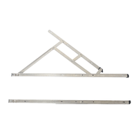 Vente chaude d'usine, support télescopique à friction moderne en acier inoxydable pour fenêtre, angle d'ouverture réglable, installation facile, 180°