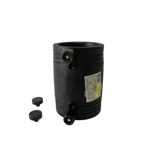 Raccordo Elettrofusione HUAJIN S63 Nero Finitura Pulita Stampato a Iniezione Foro di Montaggio 0.25 Raccordo Dritto per Gas e <span class=keywords><strong>Acqua</strong></span> - Product Image 1