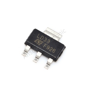 Circuits intégrés ANSOYO LD1117S33TR LD1117S33 LINEAR 3.3V 800MA SOT-223, composants électroniques de gestion de l'alimentation PMIC - Product Image 4