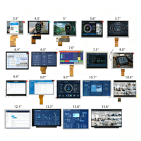 Layar LCD Innolux Kustom 4.3, 5, 5.6, 7, 8, 9, 10.2 Inci Modul Layar LCD TFT
