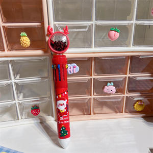 Canetas Gel de Natal com Tema de Veado em 10 Cores, Canetas Esferográficas de 0.5mm para Presentes de Estudantes - Product Image 3