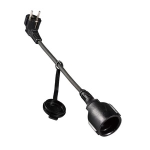 สายไฟต่อพ่วง IEC C20 ยางหุ้ม 1 ช่องเสียบ IP65 สายไฟกันน้ำสำหรับใช้งานกลางแจ้ง - Product Image 5