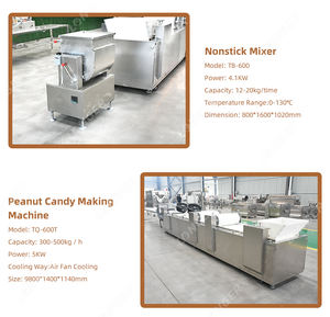 Máquina automática de moldeo para hacer barras de granola, línea de producción de barras de caramelo de sésamo, máquina para hacer bolas de pastel de arroz inflado - Product Image 3