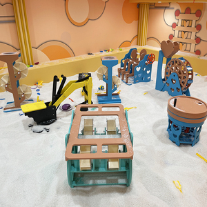 Equipo de entretenimiento para patio interior, juego suave para niños, juguete para arena con arena de grano, juego para interiores - Product Image 1