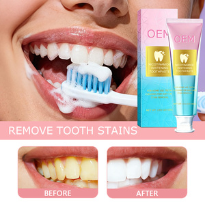 CHIC BEAUTE Pasta Dental Orgánica Sin Flúor para Eliminar el <span class=keywords><strong>Sarro</strong></span>, Blanquear los <span class=keywords><strong>Dientes</strong></span> Amarillos y Refrescar el Aliento con Niacinamida para Uso Doméstico - Product Image 3