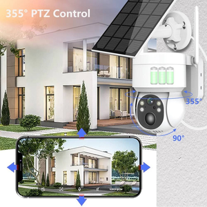 Hikwifi icsee 3MP wifi ngoài trời năng lượng mặt trời PTZ CCTV IP <span class=keywords><strong>Camera</strong></span> an ninh nhà 360 PTZ mini năng lượng mặt trời hệ thống giám sát với built-in mic - Product Image 5