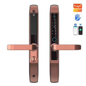 <span class=keywords><strong>Serrure</strong></span> de porte intelligente <span class=keywords><strong>connectée</strong></span> au Wi-Fi pour portes en acier/verre avec application et sécurité numérique pour la maison - Product Image 5
