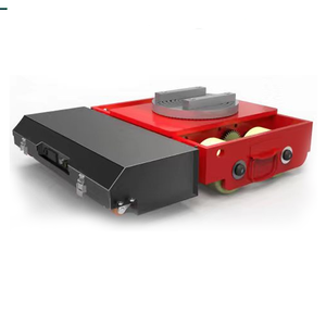 רכב חשמלי מיני AGV 10-50 טון עם שלט רחוק לטיפול בחומרים, גלגלים מסתובבים מכניים, ציוד להעברת מיכלים קרקעיים - Product Image 1