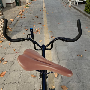 Sillín grande y suave para <span class=keywords><strong>hombre</strong></span>, almohadilla de asiento de <span class=keywords><strong>bicicleta</strong></span> Retro, Material de carcasa de <span class=keywords><strong>Gel</strong></span> de cuero PU duradero, asiento de <span class=keywords><strong>bicicleta</strong></span> de montaña de carretera FMFXTR cómodo - Product Image 5