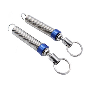 Universal <b>Car</b> Trunk Spring Lifter With <b>Hook</b> And Ring For Automatic Tailgate Assistance Retrofit Upgrade Silver Pair - Product Image 5