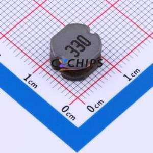 Inducteur de puissance SMD SCD1054-330MT, 10x9mm (Inductance : 33uH) (Précision : 20% Courant de saturation (Isat) : 2.1A) - Product Image 1