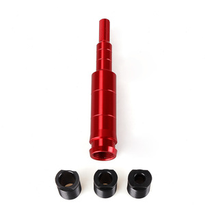 Crstf Gear <b>Shift</b> <b>Knob</b> Extender M10X1.5 Aluminum Alloy Lightweight Car Modification Part Red Black Blue - Product Image 5