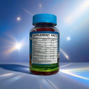 Multivitamínico Diario para Niños Sin Azúcar Vegano, Apoyo al Crecimiento y Salud Ósea, Gomitas de Vitamina C, Zinc, D3, K2 y Calcio para Niños - Product Image 3