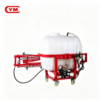 Pulvérisateur à pression haute précision YCM 3W avec grand réservoir pour l'application de brume dans les jardins et les champs, compatible avec les tracteurs à roues