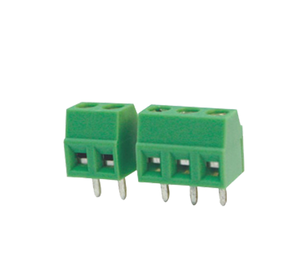 SH132-3.81 Pitch 3.81mm Green Connector Brass DIN Rail Screw <b>Terminal</b> Block PCB Product Category - Product Image 1