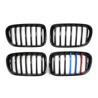 Meilleur choix : Grille simple brillante en ABS pour pare-chocs avant BMW X3 F25 LCI 2014-2017