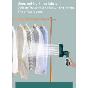 เตารีดไอน้ำพกพาขนาดเล็กสำหรับเสื้อผ้า สีเขียว รุ่นมืออาชีพ พร้อมสเปรย์ไอน้ำ ใช้ในบ้านและเดินทาง เตารีดไอน้ำขนาดเล็ก เตารีดไฟฟ้าขนาดเล็ก - Product Image 6