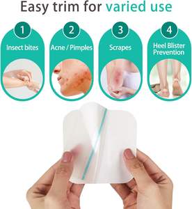 ضمادة جروح هيدروكولويد ذاتية اللصق من CELECARE، مقاس 10×10 سم/4×4 بوصة، معتمدة من CE، لعلاج قرح الفراش، موديل أبيض B1110 - Product Image 5