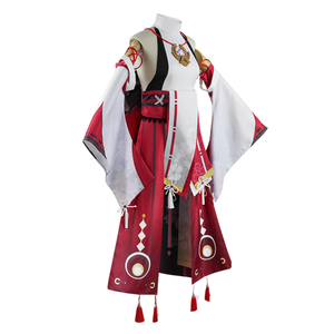 Offre Spéciale femmes Cosplay costumes Genshin Impact caractère Cos costumes pour femme Yae Miko Genshin Cosplay ensembles de costumes - Product Image 3