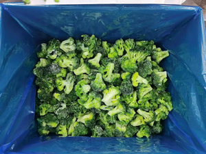 บรอกโคลีแช่แข็งออร์แกนิก IQF ได้รับการรับรองฮาลาล ผ่านกระบวนการนึ่ง พร้อมส่วนใบ BQF - Product Image 4