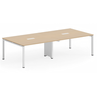 Table de conférence modulaire à structure métallique MFC, personnalisable en usine, moderne et écologique