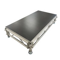 Plateforme de Scène Modulaire Portable Robuste en Alliage d'Aluminium à Montage Rapide pour Événements, Mariages, Concerts et Location de Scènes