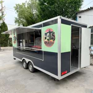 Remolque de Cocina Móvil Listo para el Mercado de la UE con Sistema de Gas Certificado por GS y Materiales que Cumplen con REACH para un Contacto Seguro con los Alimentos - Product Image 1