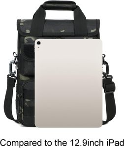 Arcenciel Túi Messenger Chiến Thuật 12.9-14 Inch Cho Nam Giới Molle Sling Gói Cặp Túi Xách Thời Trang Tiện Ích Mang Theo Satchel Túi Xách - Product Image 2