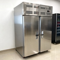 100 kg zware industriële automatische snelvriezer, blastchiller, roestvrij staal, luchtgekoeld, snel IQF-vriesapparaat 28