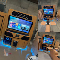 Kit intérieur adapté aux modèles Mercedes-Benz Sprinter 906 907 de 6,9 m : cloison, éclairage latéral, éclairage de plafond, rideau.