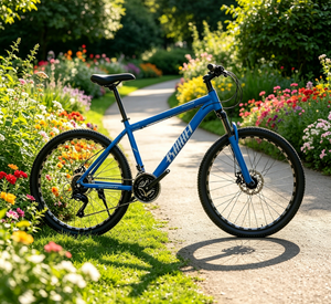 Hardtail Mountain Bike, Front Suspension Fork Dual Disc Brake Adult MTB For City <strong>Park</strong> Garden Outdoor Leisure <strong>Cycling</strong> - Product Image 3