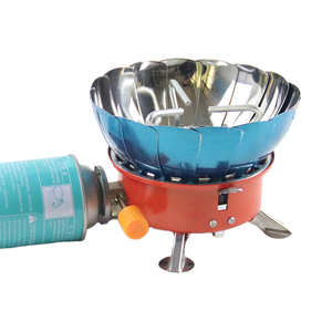 Réchaud à gaz pliable en acier inoxydable mini portable super léger, <span class=keywords><strong>propane</strong></span> <span class=keywords><strong>butane</strong></span>, accessoire de cuisson en plein air, camping - Product Image 4