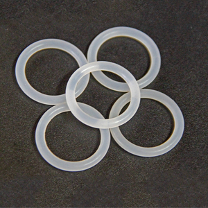 Özel küçük yüksek yoğunluklu şeffaf güzel yüzey düz silikon kauçuk <span class=keywords><strong>O</strong></span> Ring - Product Image 2