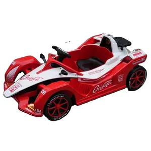 Heißer Verkauf Kinder elektrische Go-Kart-Spielzeug Kinder 24V Batterie Baby Fahrt auf Rennwagen Go-Kart-Drift-Modus für 3-7 Jahre alt
