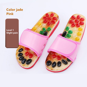 Sendal Pijat <span class=keywords><strong>Shiatsu</strong></span> dengan Batu Alam untuk Akupresur dan Relaksasi - Product Image 1